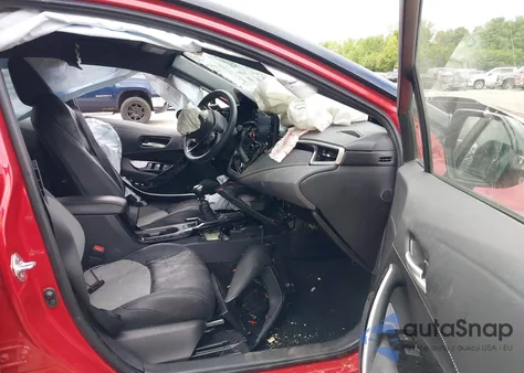 2021 Toyota Corolla Xse из США, поврежденный, VIN JTNA4MBE9M3140914